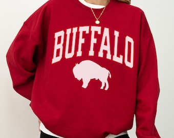 Vintage Buffalo Football Sweatshirt: Trendy Buffalo Shirt