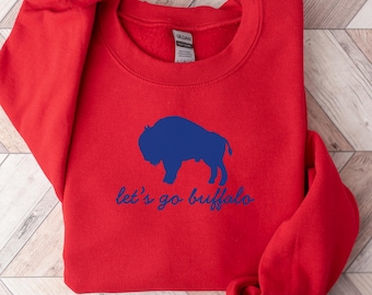 Vintage Buffalo Football Sweatshirt: Trendy Buffalo Shirt