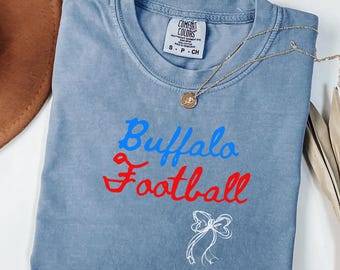 Womens Buffalo Football T-Shirt: Trendy Game Day Tee