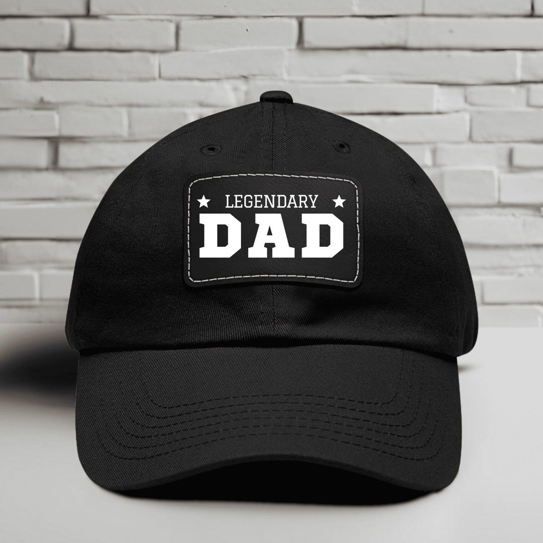Father's Day Gift Baseball Cap With Patch , Dad's Day Hat for Men ...