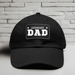 Father&#39;s Day Gift Baseball Cap with Patch , Dad&#39;s Day Hat for Men, Happy Father&#39;s Day Cap, Gift for Dad, Dad Hat Fathers Day Gift Custom Hat