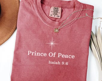Comfort Colors Nativity Jesus Shirt, Christian Christmas T-Shirt, Christmas Jesus Birth, Church T-Shirt Gift, Bible Verse Religious T Shirt