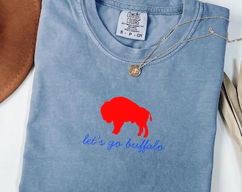 Buffalo Football T-Shirt: Women's Game Day Apparel, Soft Cotton