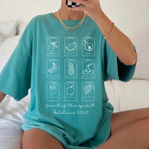 Christian Coquette T-Shirt: Fruit of the Spirit Bible Verse