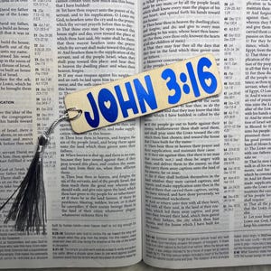 Faith Based Bookmark | Bible Bookmark | Jesus Bookmark | Christian Book Accessory | Christian Gifts