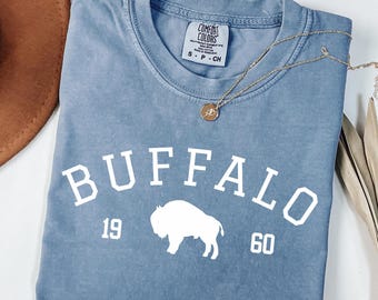Vintage Buffalo Football T-Shirt: Game Day Apparel