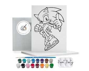 Gamer Character Paint Kit: Kids Art Activity, Party Favor, Birthday Craft