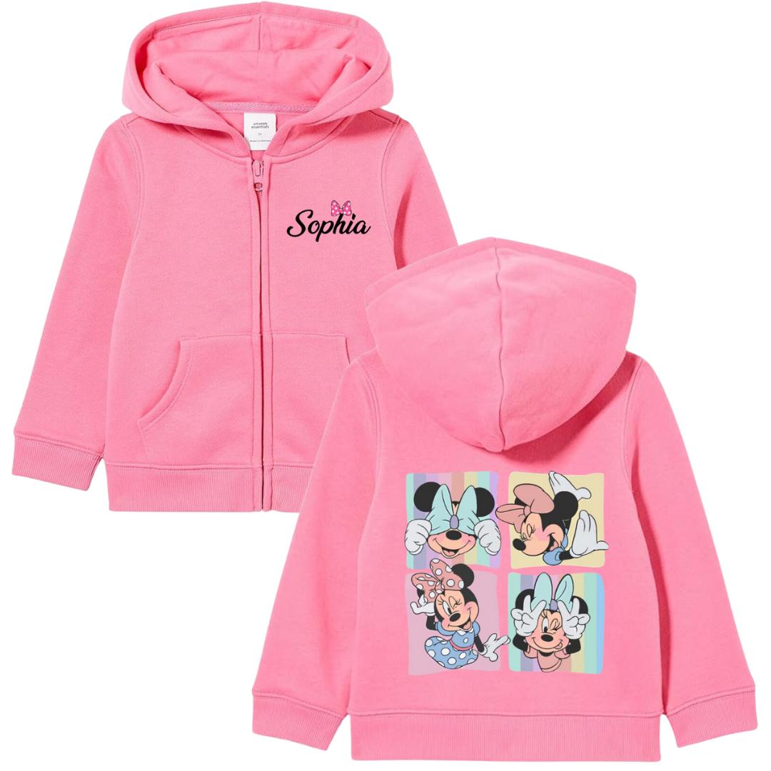 ⭐Disney【ミニー＆ミッキー2体】Hoodie⭐MORSTORM⭐【ピンク】 713pYscY9DL.jpg_BO30,255,255,