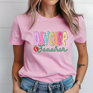 Daycare Teacher Tee, daycare teacher shirt, gift to daycare teacher, teacher gift, gift for teacher, daycare gift, gift for daycare worker,