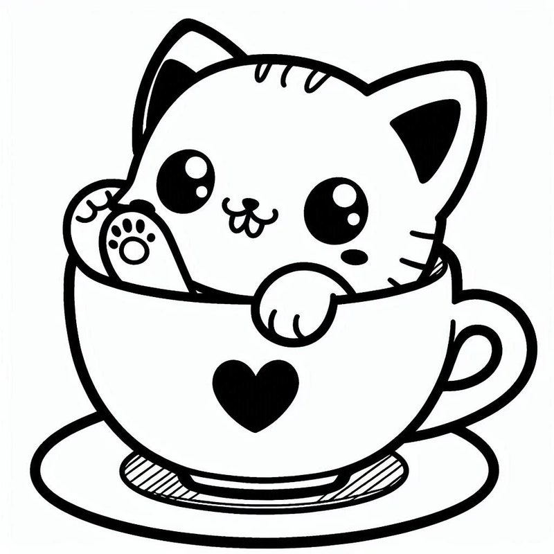 Cute but Easy Drawing - Etsy UK
