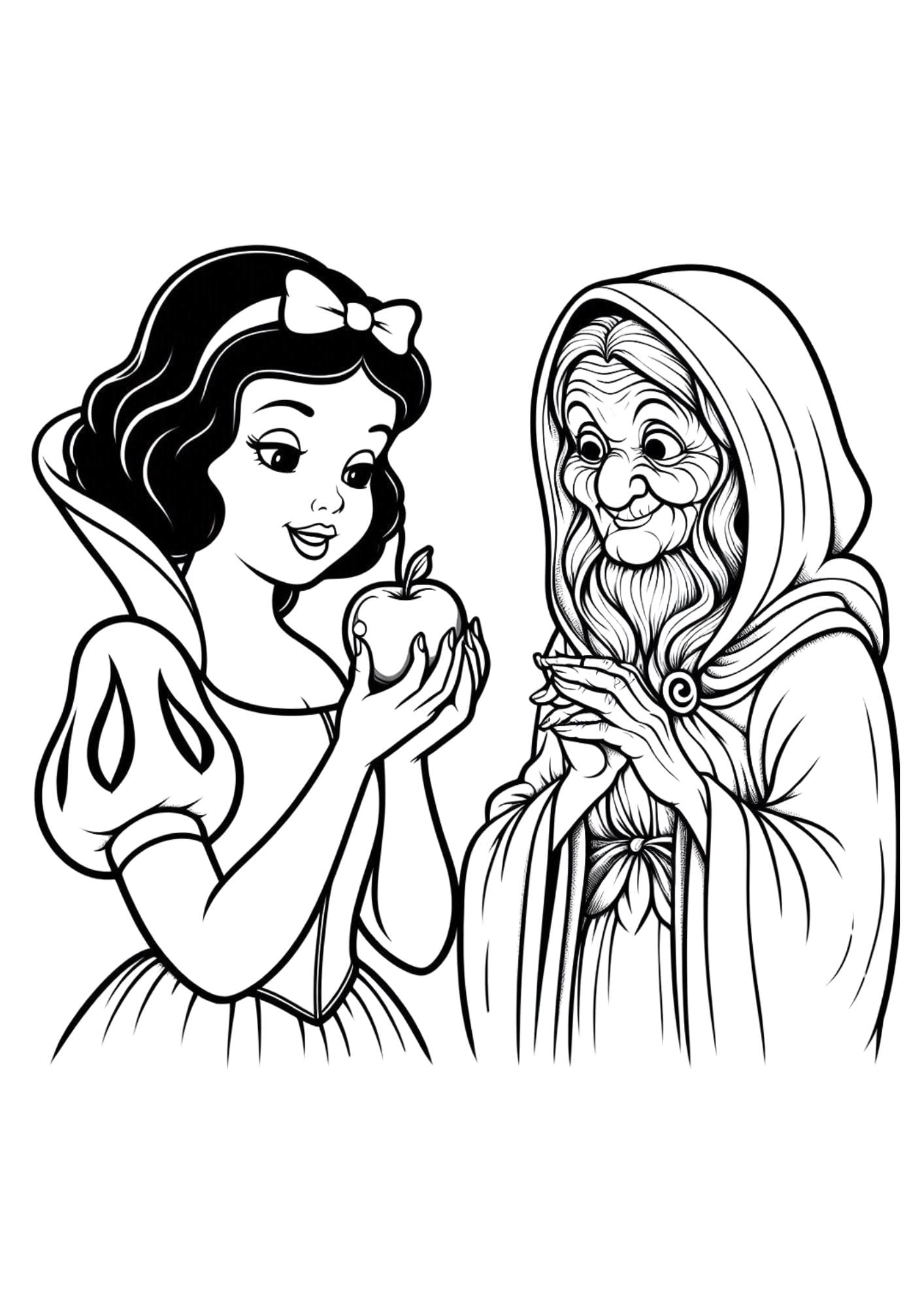 35枚のプリンセスの塗り絵 - 子供向けの印刷可能なプリンセスの塗り絵