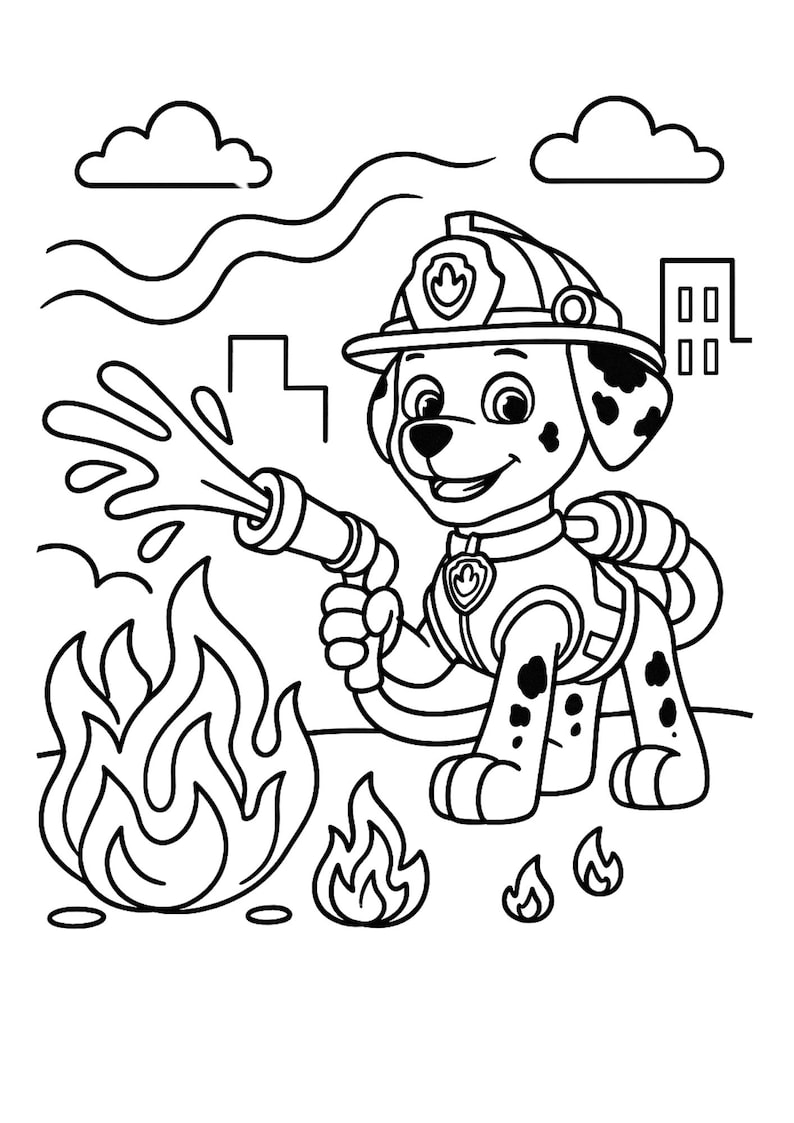 40 Paw Patrol Coloring Pages for Kids Paw Patrol Coloring Pages for