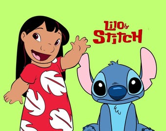 55 Lilo Stitch-Malvorlagen für Kinder - Lilo und Stitch Kawaii Cartoon für Kinder - Malvorlagen für Kinder -