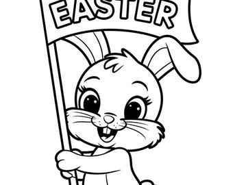 35 Kawaii Easter Coloring Pages for Kids. Kawaii Easter Coloring Pages. Coloring Pages for Kids