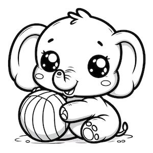 40 Disegni da Colorare di Animali Kawaii per Bambini -  Animali Carini da Colorare - Printable Kawaii Animal Coloring Pages for Kids