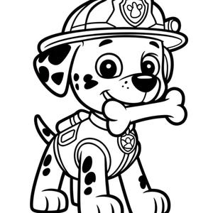 40 Psi Patrol Kolorowanki dla Dzieci - Psi Patrol Kolorowanki dla Dzieci