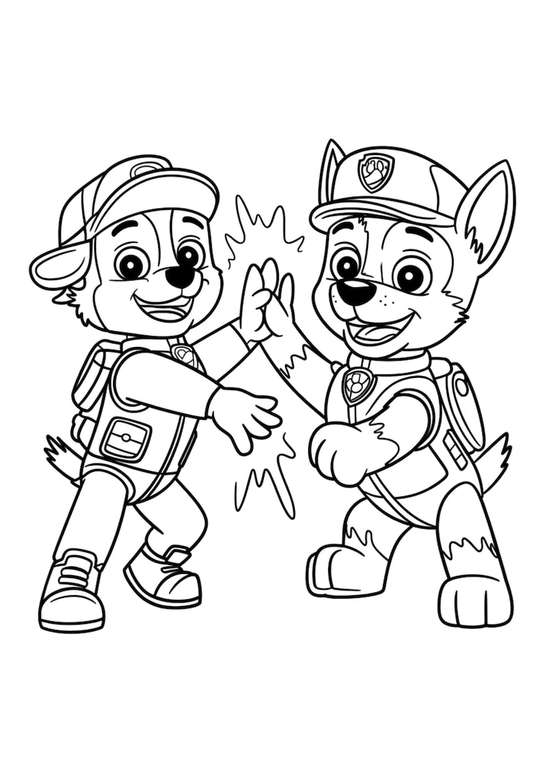 40 Paw Patrol Coloring Pages for Kids Paw Patrol Coloring Pages for