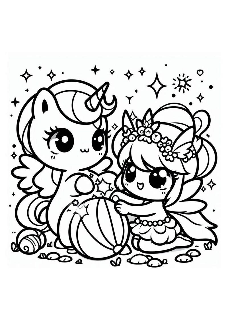 120 Coloring Pages for Kids Kawaii - Il 794xN.6192481796 E89z 