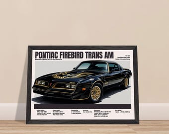 Classic Cars - 1977 Pontiac Firebird Trans Am Buccaneer Red