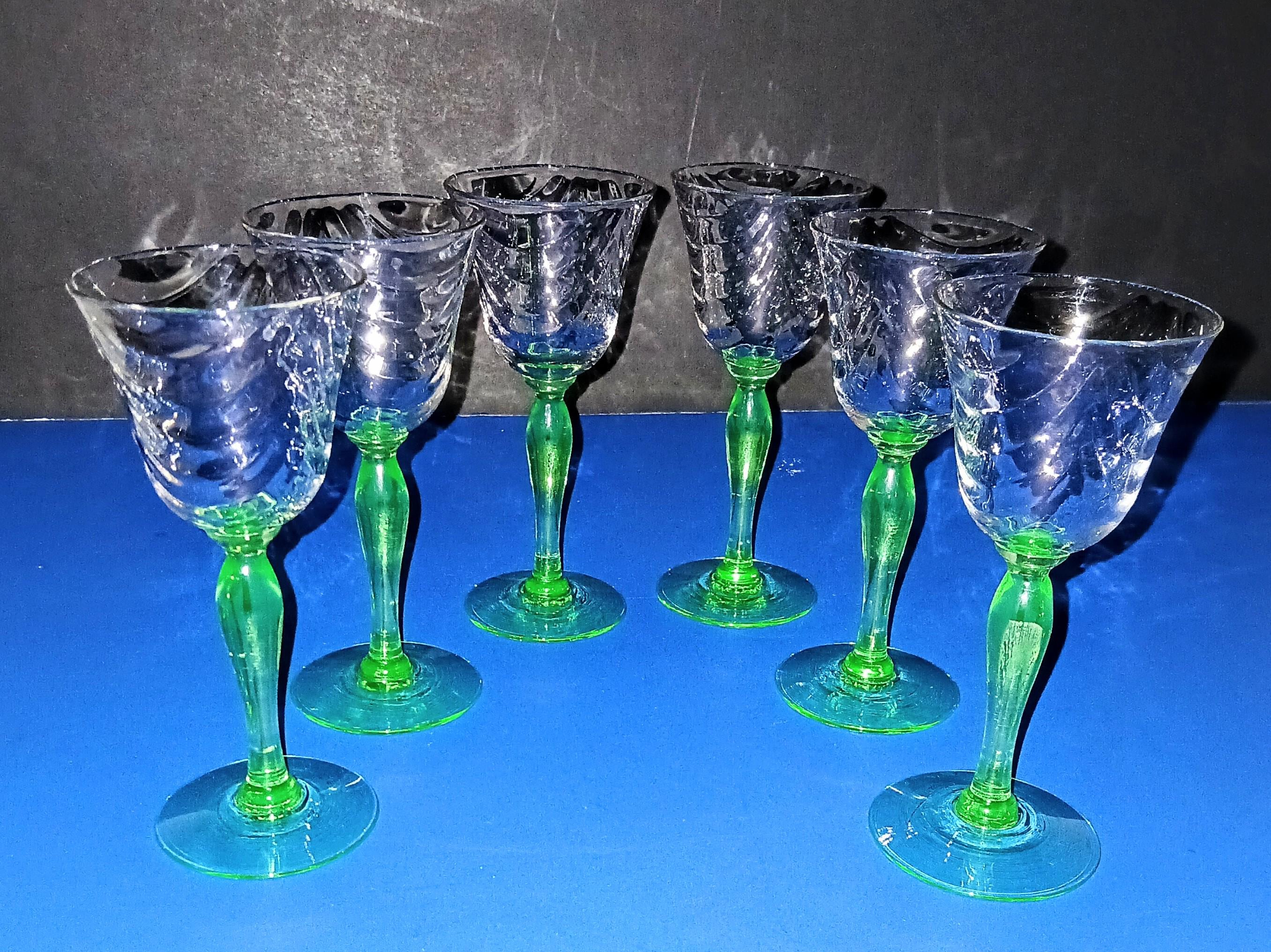 Vintage Spiral Glass - Etsy