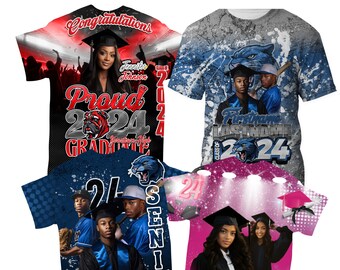 All Over Custom Grad Shirt