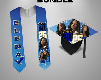 Graduation T-shirt Bundles, Grad Stoles, Grad Fan, Graduation 2025 Gifts For Highschool Graduates, Graduation Gifts For College Graduates