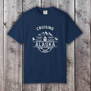 Crociera in Alaska 2025-2026 in formato SVG per Cricut, PNG per sublimazione, magliette da crociera in Alaska