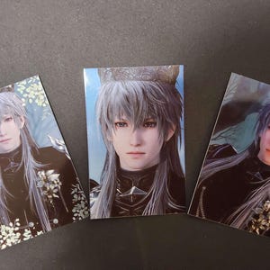 Xavier King of Darknight Love and Deepspace Photocard Stickers