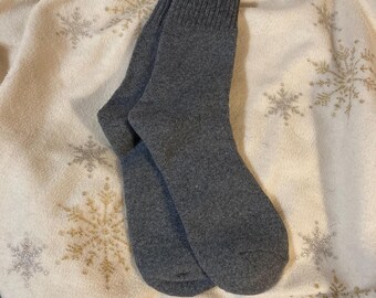 Warm Wool Blend Socks: Soft, Stretchy, Snug Fit