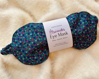 Lavender Eye Mask - Blue