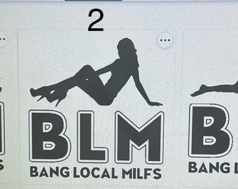 Bang Local.milf Decal - Etsy