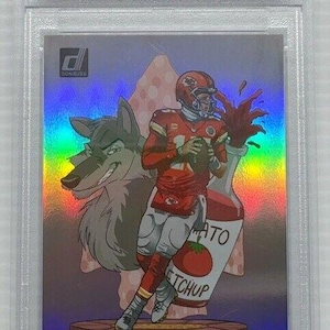 Pack mystère Patrick Mahomes noté PSA 10 avec de nombreux autres membres du Temple de la renommée