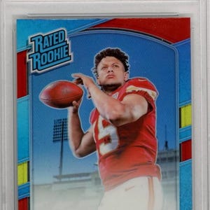 patrick mahomes rookie card graded 10 Patrick Mahomes II Signed 2017 Panini #104 RC (PSA 10 | Autograph Graded 10)