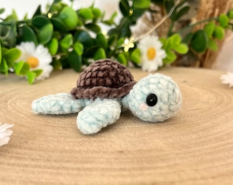 Little turtle, amigurumi, crochet plush, wool plush, handmade crochet