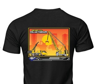 Blue Collar Threads Sunset Crane