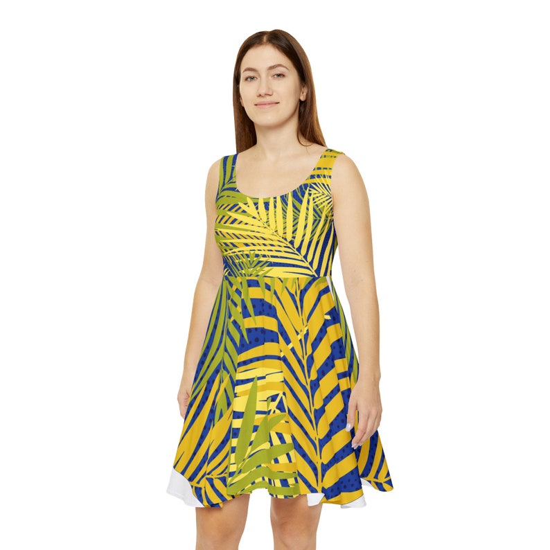 Women's Skater Dress AOP zdjęcie 3