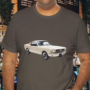 64 Stang T-shirt, Classic muscle car tee, Classic American Muscle Car Tee for Car Enthusiasts, Famous 60&#39;s cars