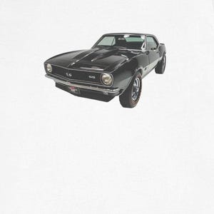 1968 Camaro SS T-Shirt: Classic Muscle Car Tee