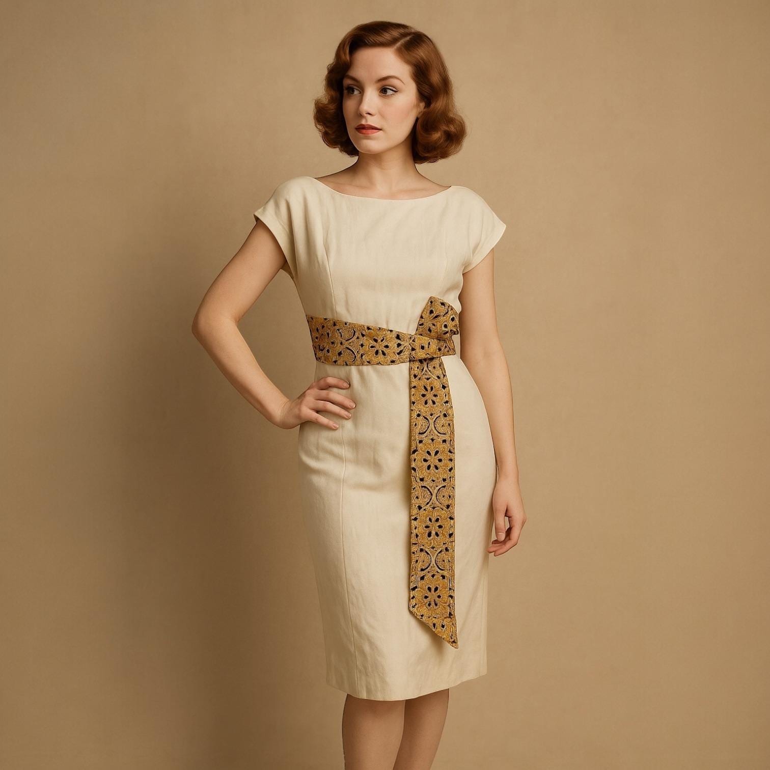 Gold Sheath Dress - Etsy Gold Sheath Dress - Etsy