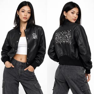 Rocawear Leather Jacket - Etsy