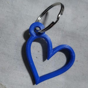 Heart Open Keychain