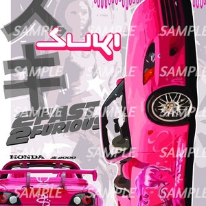 Suki Fast and Furious Poster up to A2