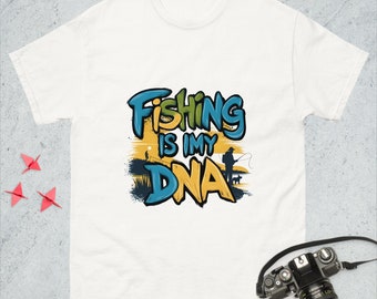 T-shirt fishing time , in my dna