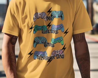 Gamer Dad Shirt Design, Funny Video Game Gift (PNG PDF), Fathers Day Sublimation, Gift