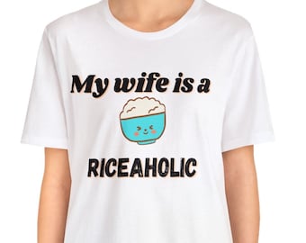 Camisa de arroz es vida, camisa de arroz, camisa de fideos, camisa de arroz divertida, regalo amante del arroz, camisa amante de la comida, camisa foodie, regalo para ella
