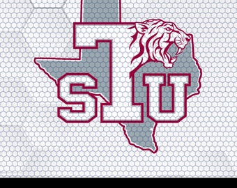 Texas Southern University Vector/Layered/Illustration Pack/Design/Drawing/Svg/Dxf/Png/Jpeg/Esp/Pdf/Ai/Clipart/Silhouette/Label