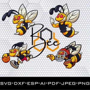 Hornisse Biene Vektor,Design,Zeichnung,Svg,Dxf,Png,Jpg,Esp,Pdf,Ai,Clipart,Silhouette,Aufkleber,Unterdrückung,Grafik,T-shirt,Cricut,Layered,Maskottchen