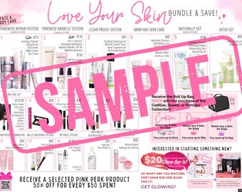 Hoja de Consultora Mary Kay Personalizada: Marketing Boutique Abril 2025