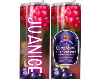 Vaso Crown Royal personalizado: regalo de whisky grabado