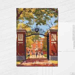 Harvard Universität/Harvard Souvenir/Harvard Geschenk/Harvard Kunstdrucke/Graduierung Geschenke/Engagement von Straßburg